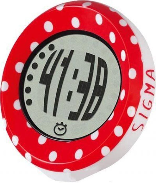 Велокомпьютер Sigma MySpeedy Dots ATS, цвет: красный, 4 функцииSIG_03006 Велокомпьютер Sigma MySpeedy Dots ATS, цвет: красный, 4 функцииSIG_03006Велокомпьютер Sigma MySpeedy Dots ATS - это новая серия, которая обладает уникальным стилем, ярким красочным дизайном. Управление производится всего лишь одной кнопкой, меню простое и понятное. Компьютер оснащен только основными, необходимыми для обычного катания функциями.Функции:-текущая скорость;-время поездки;-преодоленное расстояние (за поездку);-суммарный пробег.Характеристики:-легкочитаемые символы;-простое управление одной кнопкой;-установка на велосипед без инструментов;-беспроводная передача сигнала;-водонепроницаемый корпус (IPX7).