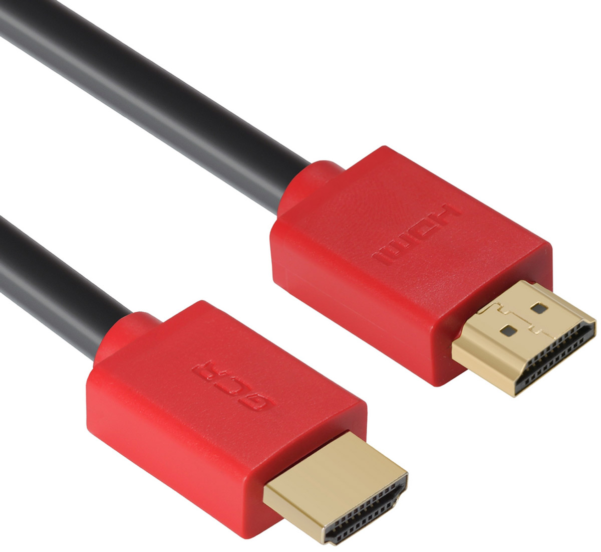 Greenconnect Russia GCR-HM451, Black Red кабель HDMI v 2.0 (1 м)