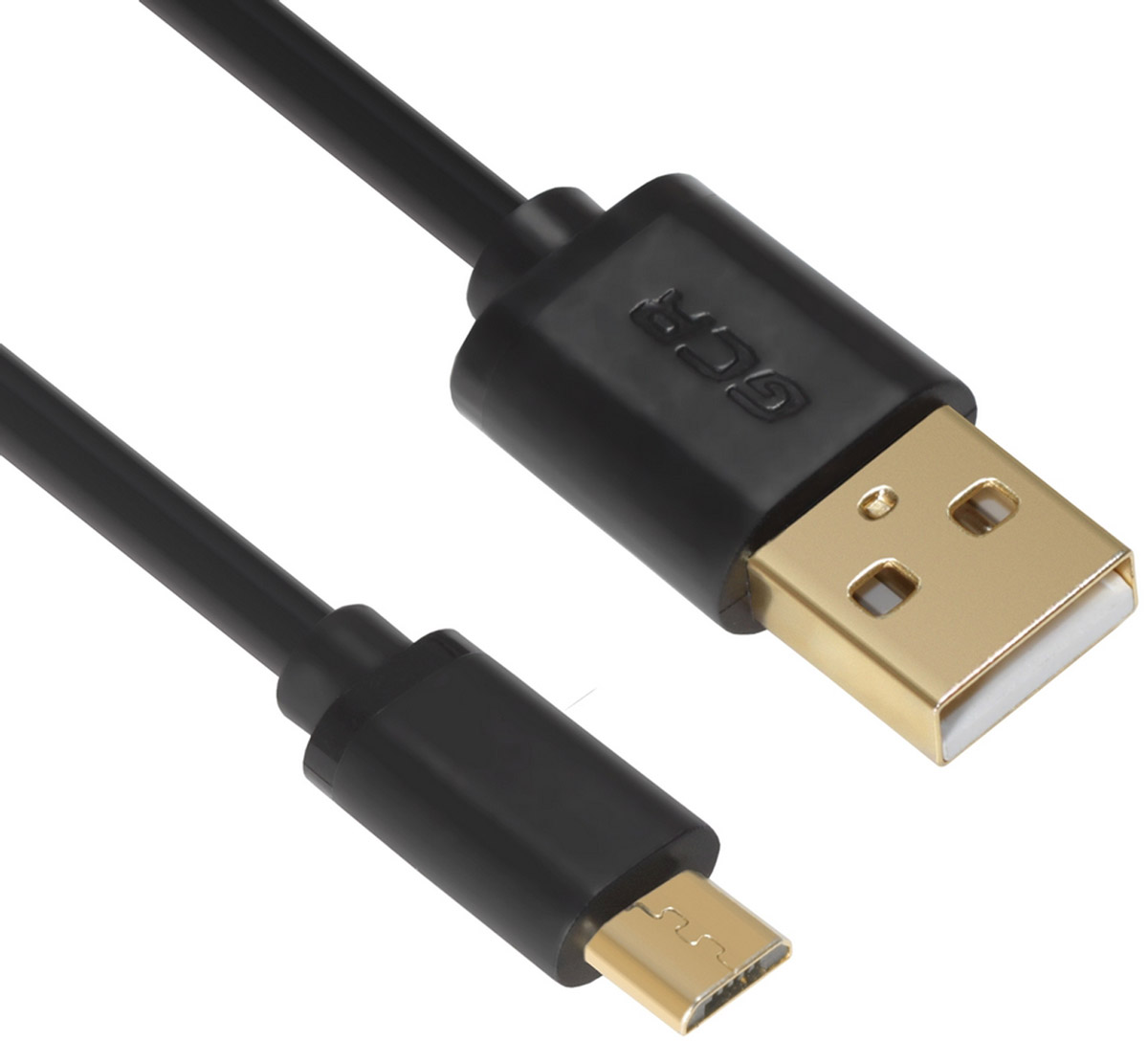 Greenconnect Russia GCR-UA8MCB6-BB2SG, Black кабель microUSB-USB (0,3 м)