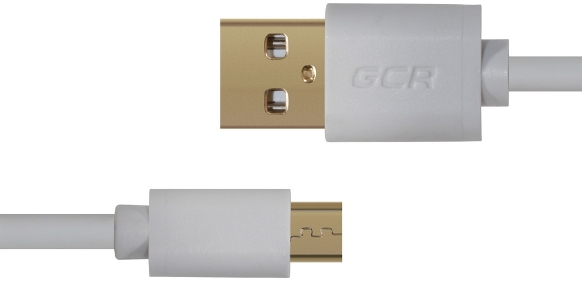 Greenconnect Russia GCR-UA10MCB3-AA2SG, White кабель microUSB-USB (0,5 м)GCR-UA10MCB3-AA2SG-0.5m Greenconnect Russia GCR-UA10MCB3-AA2SG, White кабель microUSB-USB (0,5 м)GCR-UA10MCB3-AA2SG-0.5mКабель Greenconnect Russia GCR-UA10MCB3-AA2SG позволяет подключать мобильные устройства, которые имеют разъем microUSB к USB разъему компьютера. Подходит для повседневных задач, таких как синхронизация данных и передача файлов. Экранирование кабеля позволяет защитить сигнал при передаче от влияния внешних полей, способных создать помехи.