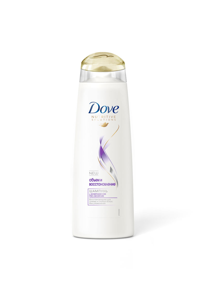 Dove Nutritive Solutions Шампунь Объем и восстановление 250 мл21075530 Dove Nutritive Solutions Шампунь Объем и восстановление 250 мл21075530Шампунь Dove Hair Therapy. Объем и восстановление, благодаря технологии Fibre Actives, проникает глубоко в структуру волос, укрепляя ее от корней до кончиков для густоты и дополнительного объема волос. Кроме того, средства Dove Объем и Восстановление защищает волосы от повреждений при горячей укладке. Результат: волосы защищены и готовы к укладке.Товар сертифицирован.