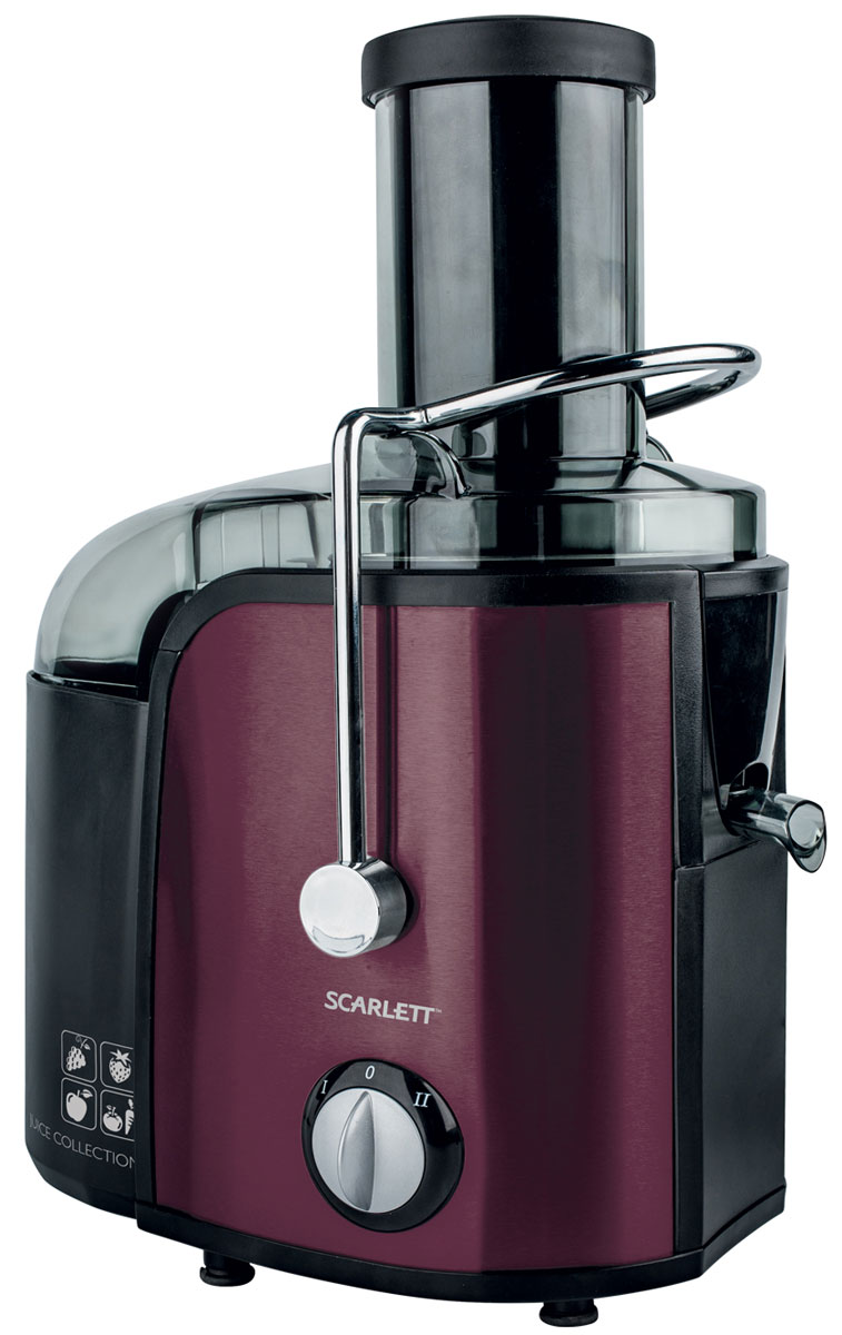 Scarlett SC-JE50S30 соковыжималкаSC-JE50S30 Scarlett SC-JE50S30 соковыжималкаSC-JE50S30Соковыжималка Scarlett SC-JE50S30 аккуратно и эффективно извлекает возможное количество сока из фруктов и овощей, сохраняет полезные свойства. Прорезиненные ножки обеспечивают устойчивое положение устройства во время работы, а автоматическая блокировка мотора при неправильной сборке гарантирует высокую степень безопасности.