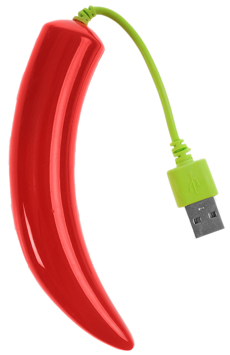 Bradex SU 0043 Перчик, Red разветвительSU 0043 Bradex SU 0043 Перчик, Red разветвительSU 0043Хотите повысить продуктивность своей работы за компьютером? В этом вам поможет необычный и функциональный разветвитель Bradex SU 0043 Перчик. Проблема нехватки USB-портов с этим устройством остается в прошлом! С помощью разветвителя к одному источнику (компьютеру, ноутбуку, планшету и сетевому переходнику) можно подключить сразу 4 устройства: как для работы с ними, так и для подзарядки. Это особенно удобно в поездках.- Разветвитель обладает высокой скоростью передачи данных (до 480Мб/с) и не приводит к зависанию компьютера, даже если вы подключите к ПК несколько девайсов одновременно.Яркий и стильный дизайн разветвителя улучшит настроение, а компактный дизайн поможет вам упорядочить рабочее место. Благодаря технологии Plug & Play, для устройства не требуется установка драйверов. Приспособление также защищено от короткого замыкания.