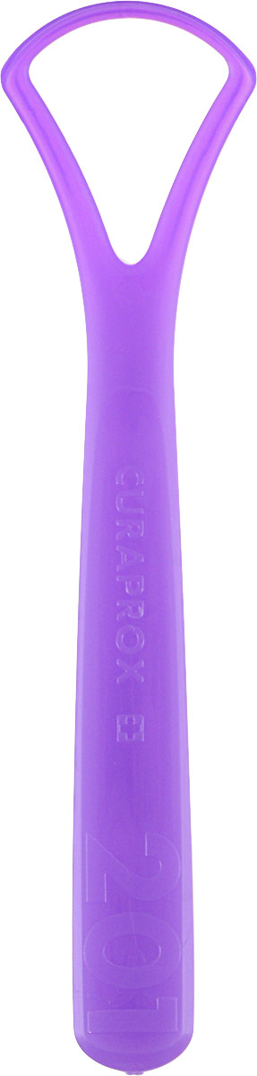 Curaprox CTC 201 одиночный скребок для языка цвет: фиолетовый