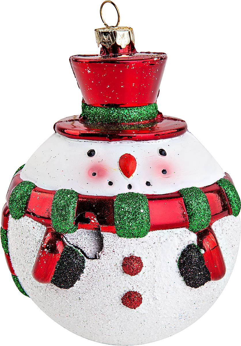 Украшение новогоднее подвесное Mister Christmas Снеговик, цвет: белый, красный, зеленый, высота 12 смCD-22 Украшение новогоднее подвесное Mister Christmas Снеговик, цвет: белый, красный, зеленый, высота 12 смCD-22Новогоднее подвесное украшение Mister Christmas Снеговик прекрасно подойдет для праздничного декора новогодней ели. Украшение выполнено из пластика. Для удобного размещения на елке предусмотрена петелька. Елочная игрушка - символ Нового года. Она несет в себе волшебство и красоту праздника. Создайте в своем доме атмосферу веселья и радости, украшая новогоднюю елку нарядными игрушками, которые будут из года в год накапливать теплоту воспоминаний.
