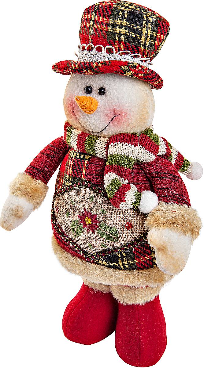 Игрушка новогодняя мягкая Mister Christmas Снеговик, высота 28 смCHL-500SM Игрушка новогодняя мягкая Mister Christmas Снеговик, высота 28 смCHL-500SMМягкая новогодняя игрушка Mister Christmas Снеговик, изготовленная из текстиля, прекрасно подойдет для праздничного декора дома. Изделие можно разместить в любом понравившемся вам месте. Новогодняя игрушка несет в себе волшебство и красоту праздника. Создайте в своем доме атмосферу веселья и радости, украшая дом красивыми игрушками, которые будут из года в год накапливать теплоту воспоминаний.Высота игрушки: 28 см.