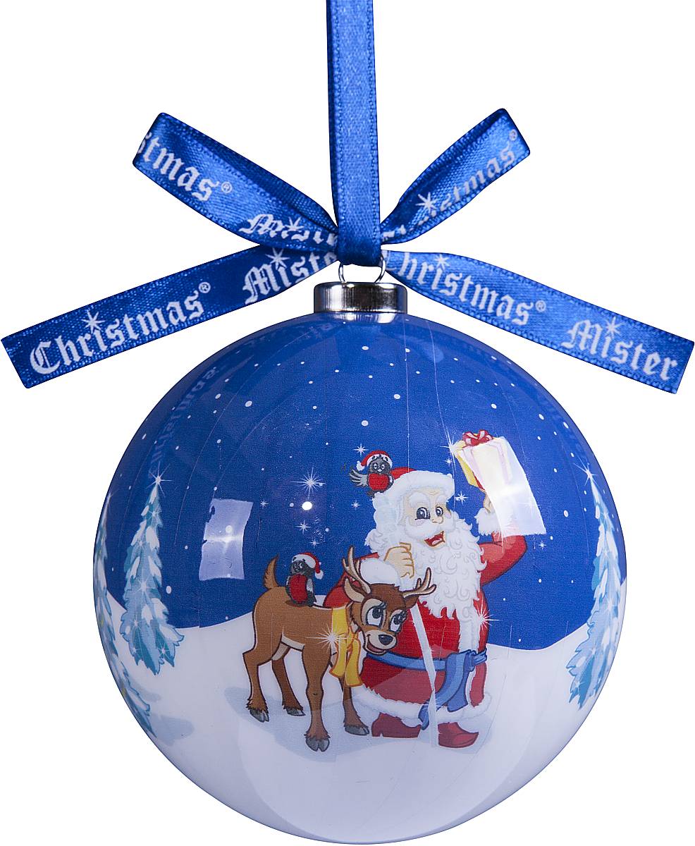 Украшение новогоднее подвесное Mister Christmas Папье-маше, диаметр 7,5 см. PM-52PM-52 Украшение новогоднее подвесное Mister Christmas Папье-маше, диаметр 7,5 см. PM-52PM-52Подвесное украшение Mister Christmas Папье-маше выполнено вручную из бумаги и покрыто несколькими слоями лака. Такой шар очень легкий, но в то же время удивительно прочный. На создание одной такой игрушки уходит несколько дней. И в результате получается настоящее произведение искусства! Изделие оснащено атласной ленточкой с логотипом бренда Mister Christmas для подвешивания. Такое украшение станет превосходным подарком к Новому году, а так же дополнит коллекцию оригинальных новогодних елочных игрушек.