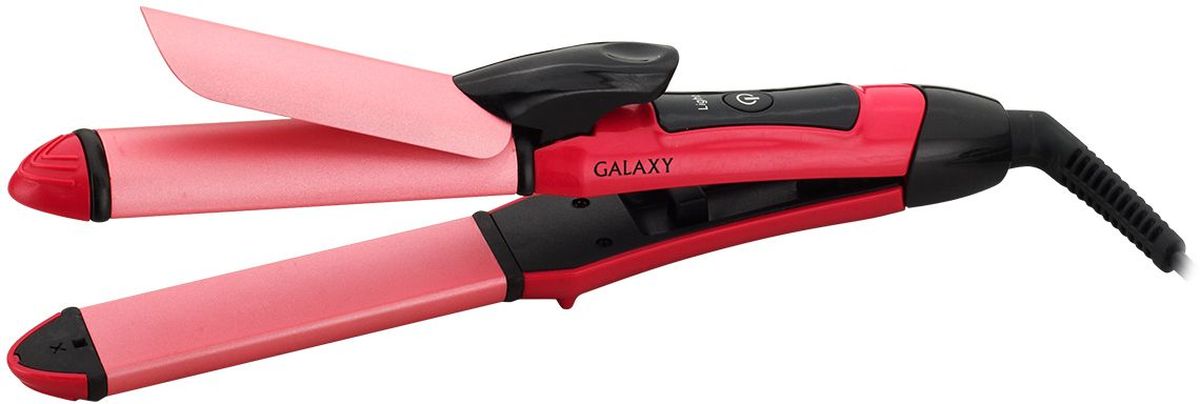 Galaxy GL 4610 выпрямитель для завивки волос4630003367280 Galaxy GL 4610 выпрямитель для завивки волос4630003367280С помощью щипцов-плоек Galaxy GL 4610 можно и выпрямлять, и завивать волосы, используя всего один прибор! Керамическое покрытие рабочих поверхностей делает волосы более гладкими и блестящими и защищает от пересушивания. Функция защиты от перегрева обеспечивает максимальную безопасность волос.