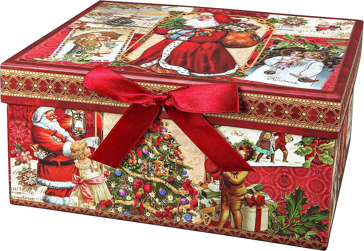 Коробка подарочная новогодняя Mister Christmas Дед Мороз и дети, 14 х 10 х 6 смBR-B-RECTANGLE-B-4 Коробка подарочная новогодняя Mister Christmas Дед Мороз и дети, 14 х 10 х 6 смBR-B-RECTANGLE-B-4Картонная коробка Mister Christmas Дед Мороз и дети - это один из самых распространенных вариантов упаковки подарков. Любой, даже самый нестандартный подарок упакованный в такую коробку, создаст момент легкой интриги, а плотный картон сохранит содержимое в первоначальном виде. Оригинальный дизайн самой коробки будет долго напоминать владельцу о трогательных моментах получения подарка.