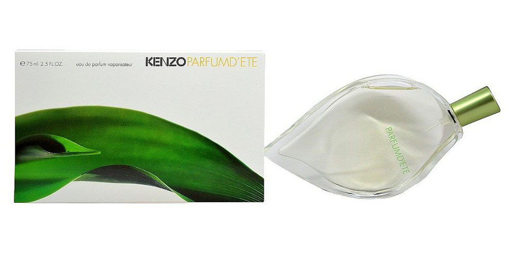 Kenzo DEte Парфюмерная вода женская, 75 мл06175 Kenzo DEte Парфюмерная вода женская, 75 мл06175Цветочный, зеленый аромат Dete от Kenzo чувственный и нежный. Словное теплое лето, аромат дарит зеленую свежесть и прекрасные ощущения. Благородный парфюм со светлыми, изысканными цветочными и зелеными нотками. Kenzo выпустил парфюм Dete в 1992 году и подарил ощущение лета круглый год. В парфюме Dete чувствуется свежий, легкий ветерок. Лучи солнца на спелом персике, на лепестке жасмина милая пчелка и капелька росы на молодом зеленом листике. Даже зимой, вдохнув этот чудный, волшебный аромат, он одарит всплеском эмоций и взрывом красок. Чувствуется ощущение безграничной свободы и счастья. Необычный дизайн флакона в виде листка создал известный Серж Мансо. Цветочную композицию создал Кристиан Матью. Спутнику понравится аромат Jungle pour homme. Нотки аромата Dete создают нежный ландыш, древесные сандал, кедр, мускус, божественная роза, иланг-иланг, ароматный персик, гиацинт, розовое дерево, пион, резеда, зелень. Дополняют ароматную мелодию нотки лотоса, амбры, ириса и цветки персика.