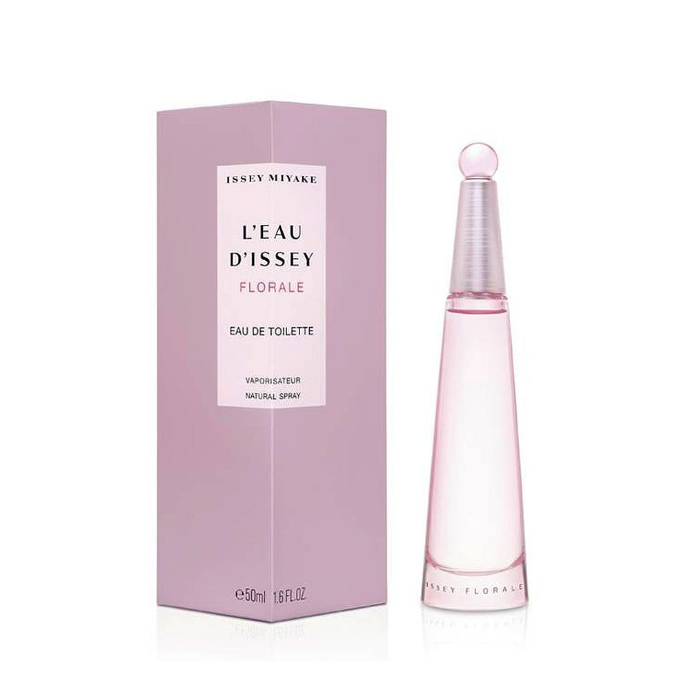 Issey Miyake Leau DIssey Florale Туалетная вода женская, 50 мл966383 Issey Miyake Leau DIssey Florale Туалетная вода женская, 50 мл966383В начале 2011 года Issey Miyake представил женский аромат L eau D Issey Florale — цветочную версию классической композиции L eau D Issey. Флакон бледно-розового цвета, как и его содержимое, стал боле женственным и изящным. Автор новинки Alberto Morillas вдохновился всеми оттенками розы, добавив в запах ноты цветов, лепестков, бутонов и даже зеленых листьев этого роскошного цветка. Парфюмерная идея — создать формулу благоухания лепестков розы на женской коже. Для воплощения творческой идеи автор взял только что распустившиеся цветки розы и покрыл каждый лепесток хрустящей глазурью из нот лилии, мандарина и белой древесины. Характиристика: Женственный, нежный, легкий, изящный и интригующий. Базовые ноты: роза, мандарин, лилия и древесные ноты.