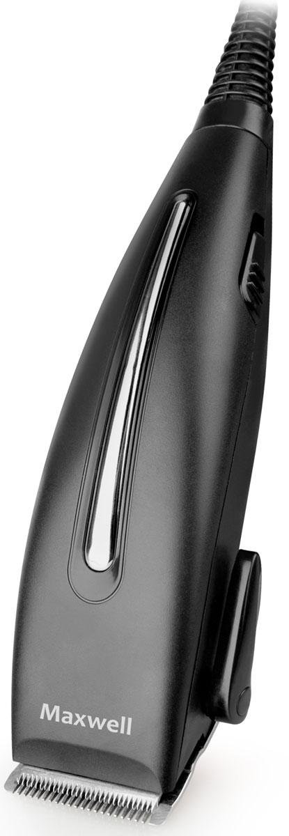 Maxwell 2112-MW(BK) машинка для стрижки волосMW-2112(BK) Maxwell 2112-MW(BK) машинка для стрижки волосMW-2112(BK)Машинка для стрижки Maxwell 2112-MW - это прекрасная возможность отказаться от дорогостоящих услуг парикмахерских салонов! С данным набором вы пострижете волосы на раз, два, три! И для этого вам потребуется лишь включить машинку для стрижки в сеть, установить подходящую насадку на острые стальные лезвия и нажать на кнопку пуска. Машинка работает безупречно, не пропуская ни одного волоска, что дает возможность создать стильную мужскую прическу с минимальными временными затратами. Удобство использования машинки для стрижки объясняется эргономичностью корпуса. Устройство плотно ложится в ладони и не выскальзывает при использовании.