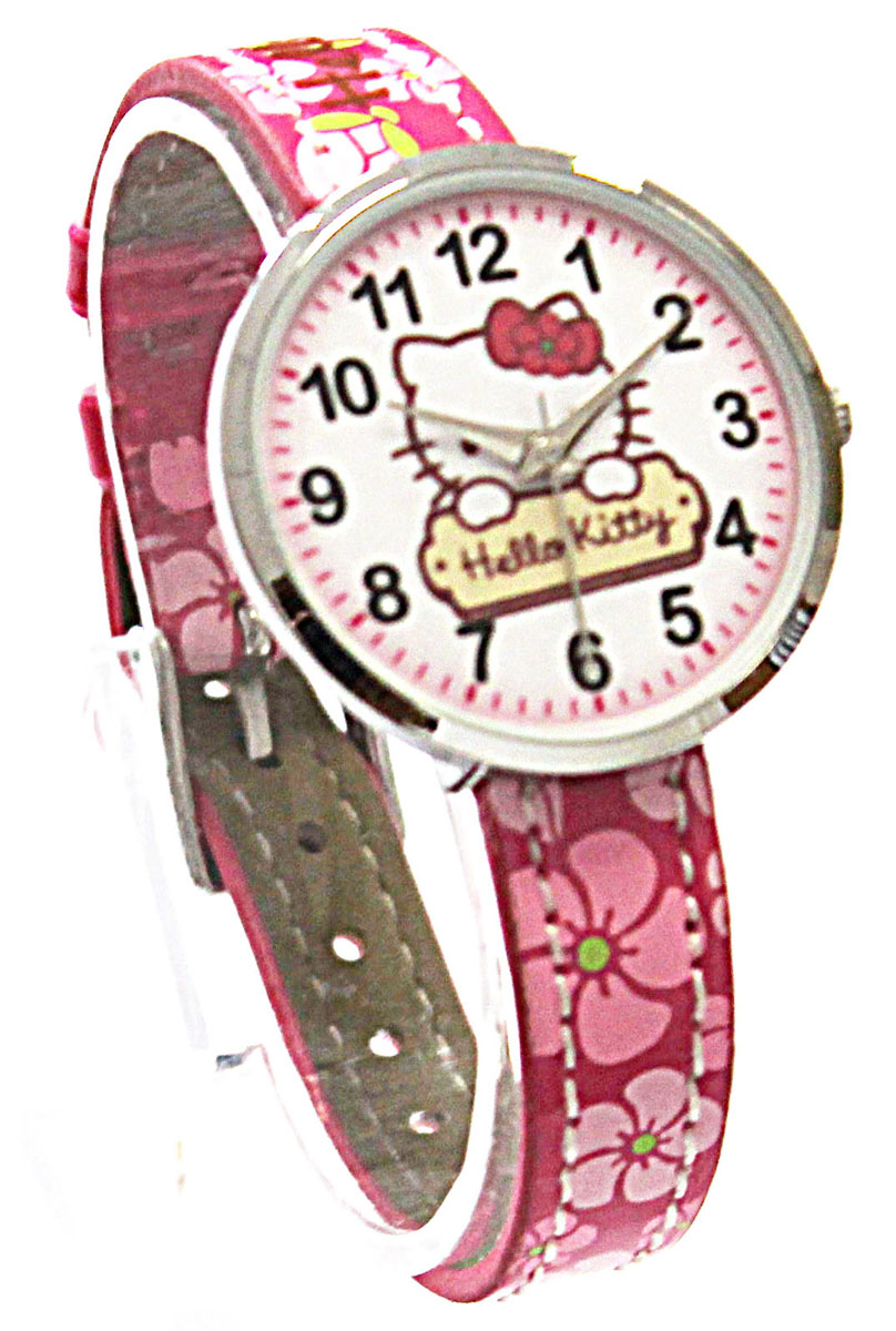 Часы наручные аналоговые Hello Kitty, цвет: розовый. 41214