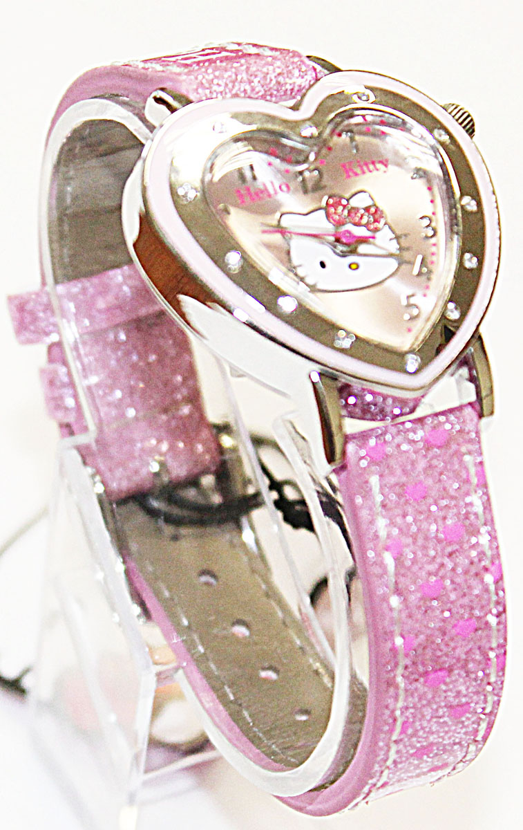 Часы наручные аналоговые Hello Kitty, цвет: розовый. 41224