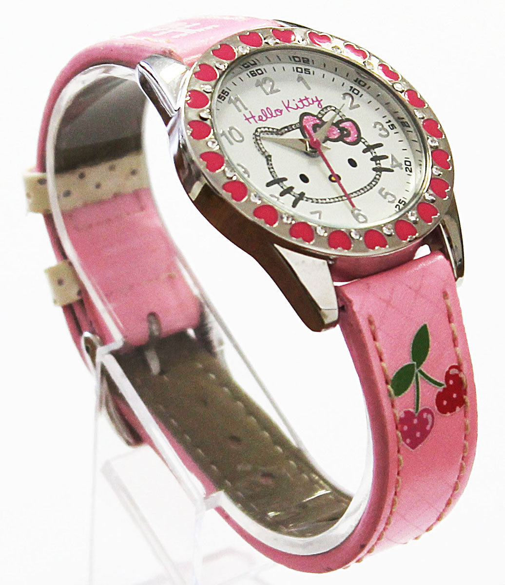 Часы наручные аналоговые Hello Kitty, цвет: розовый. 41226