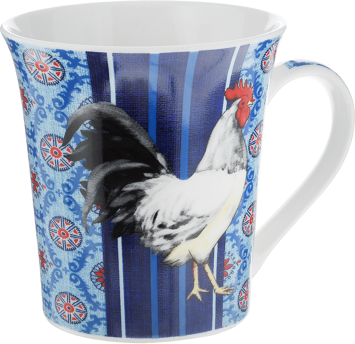 Кружка Family & Friends Nice Roosters. Синяя 1, 350 мл216097_синий1 Кружка Family & Friends Nice Roosters. Синяя 1, 350 мл216097_синий1Кружка Family & Friends Nice Roosters. Синяя 1 изготовлена из качественного глазурованного фарфора. Внешняя стенка декорирована оригинальным рисунком. Такая кружка согреет вас горячим напитком и станет неизменным атрибутом чаепития. Отличный новогодний подарок для друзей и близких. Не рекомендуется использовать в микроволновой печи и мыть в посудомоечной машине.