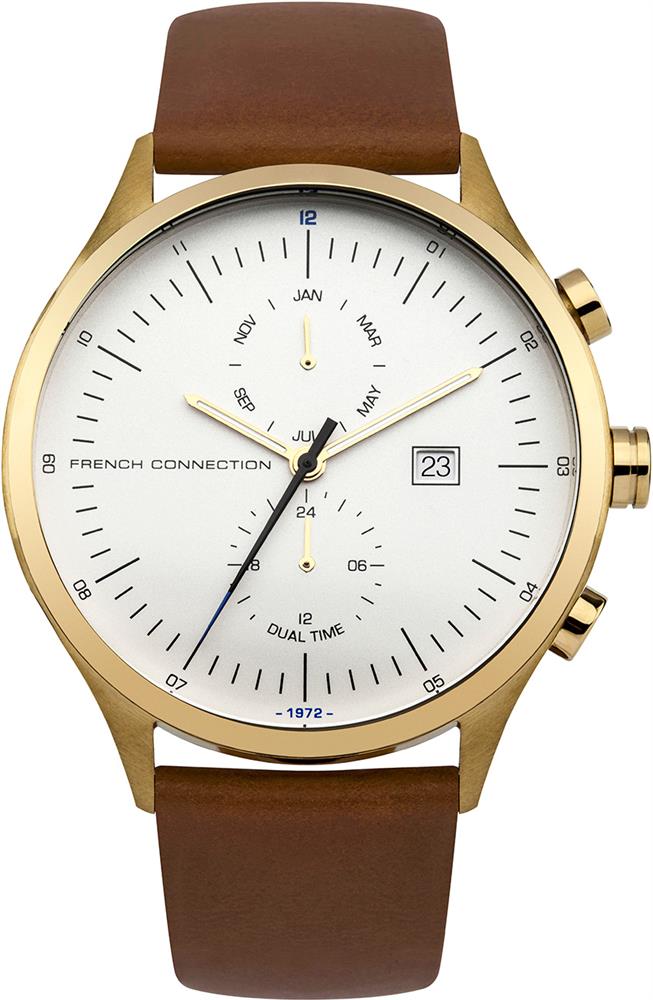 Наручные часы мужские French Connection, цвет: коричневый. FC1266TG