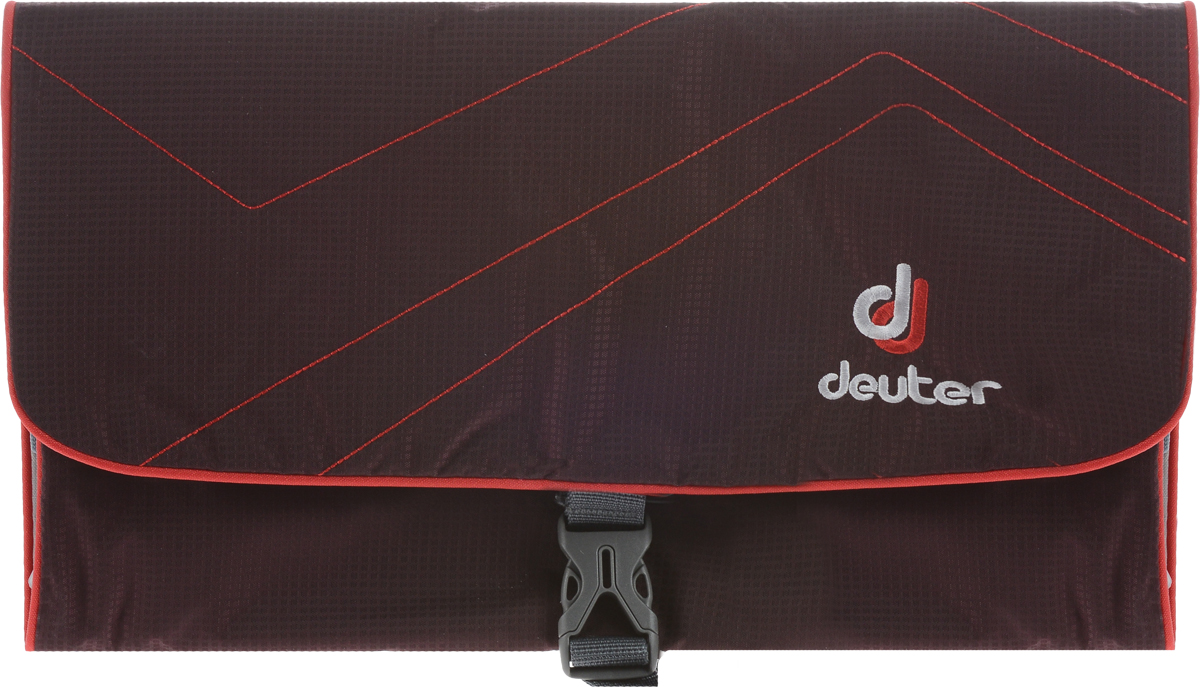 Косметичка Deuter "Wash Bag II", цвет: фиолетовый, красный