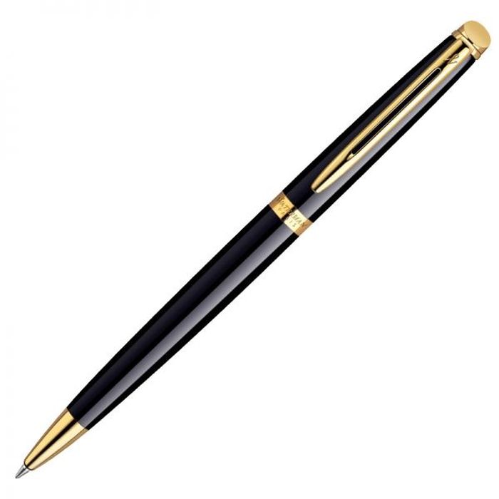 Waterman Ручка шариковая Hemisphere Mars Black GT синяя корпус стальной черныйWAT-S0920670 Waterman Ручка шариковая Hemisphere Mars Black GT синяя корпус стальной черныйWAT-S0920670Материал корпуса: Нержавеющая стальПокрытие корпуса: ЛакМатериал отделки деталей корпуса: Позолота 23КСпособ подачи стержня: Поворотный