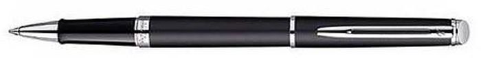 Waterman Ручка роллер Hemisphere Matt Black CT черная корпус черный сереброWAT-S0920850 Waterman Ручка роллер Hemisphere Matt Black CT черная корпус черный сереброWAT-S0920850Материал корпуса: Нержавеющая стальПокрытие корпуса: ЛакМатериал отделки деталей корпуса: ХромСпособ подачи стержня: С колпачком
