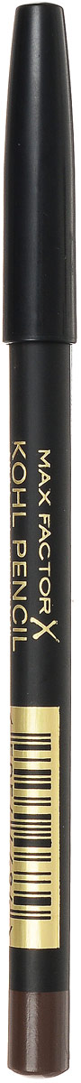 Max Factor Карандаш для глаз Kohl Pencil, тон №030 Brown, цвет: коричневый81480574 Max Factor Карандаш для глаз Kohl Pencil, тон №030 Brown, цвет: коричневый81480574Карандаш Kohl Pencil - твое секретное оружие для супер-сексуального взгляда. - Ультра-мягкий карандаш нежно касается века. - Достаточно плотный, чтобы рисовать тонкие линии. - Растушуй линию, чтобы добиться стильного неряшливого эффекта. Идеален для создания сексуального эффекта смоки айз.Протестировано офтальмологами и дерматологами. Подходит для чувствительных глаз и тех, кто носит контактные линзы.1. Смотри вниз и осторожно растяни глаз указательным пальцем. 2. Проведи аккуратную мягкую линию вдоль роста ресниц. 3. Карандаша Kohl pencil в сочетании с тушью будет достаточно, чтобы выделить глаза. 4. Наноси карандаш над тенями для более мягкого образа или под тенями, чтобы углубить их цвет. 5. Растушуй линию с помощью ватной палочки для эффекта смоки айз.