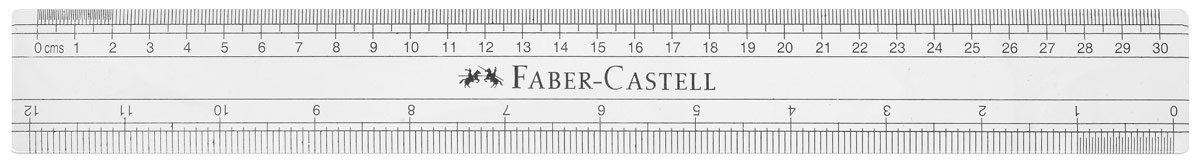 Faber-Castell Линейка Precize 30 см171220 Faber-Castell Линейка Precize 30 см171220Линейка Precize на 30 см от немецкой компании Faber-Castell настолько прочная и удобная, что прекрасно подойдет как для школьного технического черчения, так и для более профессиональных измерительных или чертёжных работ. Изделие выполнено из качественного прозрачного пластика и имеет закругленные углы.