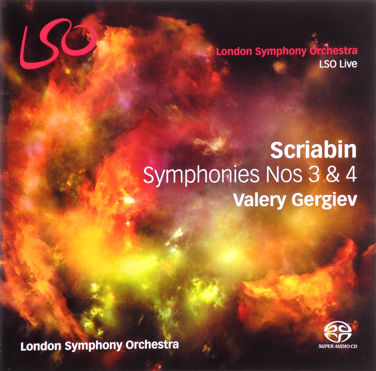 Valery Gergiev. Scriabin. Symphonies Nos.3 & 4