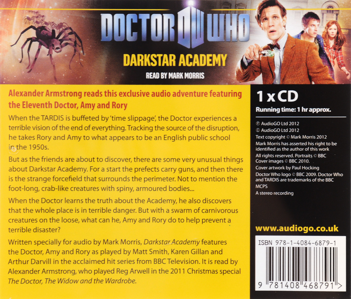 Doctor Who: Darkstar Academy ( CD)