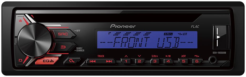 Pioneer DEH-1900UBB автомагнитола1025098 Pioneer DEH-1900UBB автомагнитола1025098Автомобильная магнитола Pioneer DEH-1900UBB позволяет слушать музыку с FM радиостанций, CD-дисков, Android смартфонов, USB-устройств или устройств, подключенных через Aux-вход.Встроенный усилитель MOSFET с выходной мощностью 4 х 50 Вт позволяет воспроизводить музыку в высоком качестве . Для того, чтобы увеличить мощность, можно воспользоваться RCA выходом на тыловой панели устройства для подключения дополнительного сабвуфера или усилителя.