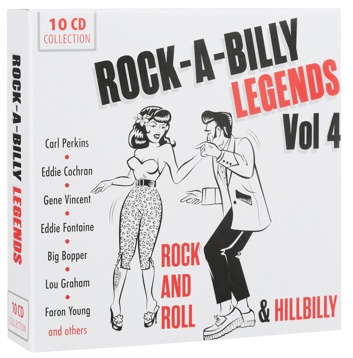 Rock-A-Billy Legends. Vol. 4. Rock And Roll & Hillbilly (10 CD)