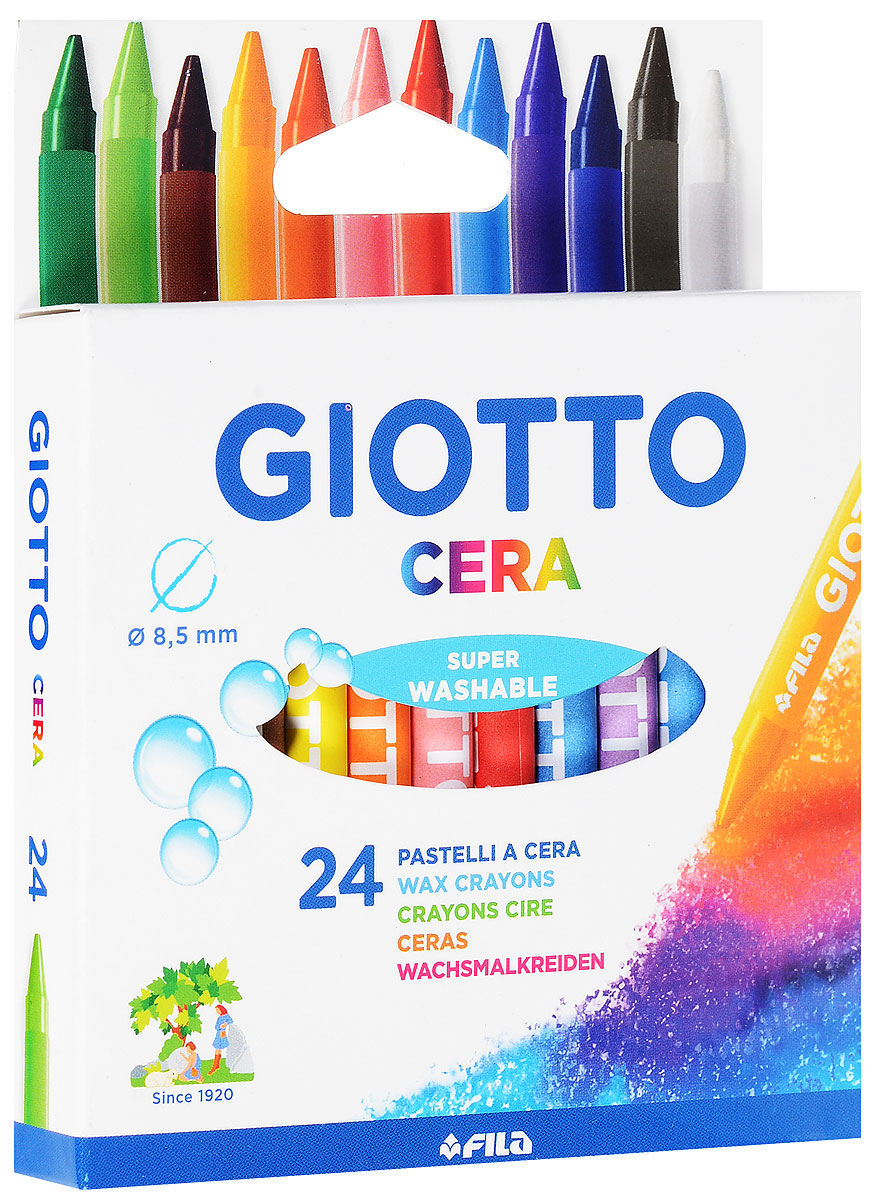 Восковые карандаши Giotto 