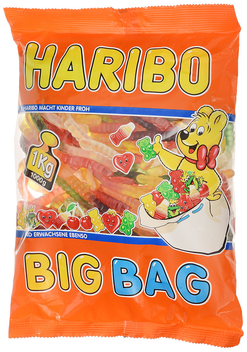 Haribo Червячки Вуммис жевательный мармелад, 1 кг37730 Haribo Червячки Вуммис жевательный мармелад, 1 кг37730Wummis Haribo - жевательный мармелад в форме червячков с комбинацией нескольких вкусов:Абрикос / АпельсинКлубника / АнанасЛимон / МалинаЭто гармоничное сочетание сладости, игрушки и пользы для детей! Haribo Wummis - это жевательный мармелад, который пользуется феноменальной популярностью у маленьких любителей сладкого!Уважаемые клиенты! Обращаем ваше внимание, что полный перечень состава продукта представлен на дополнительном изображении.