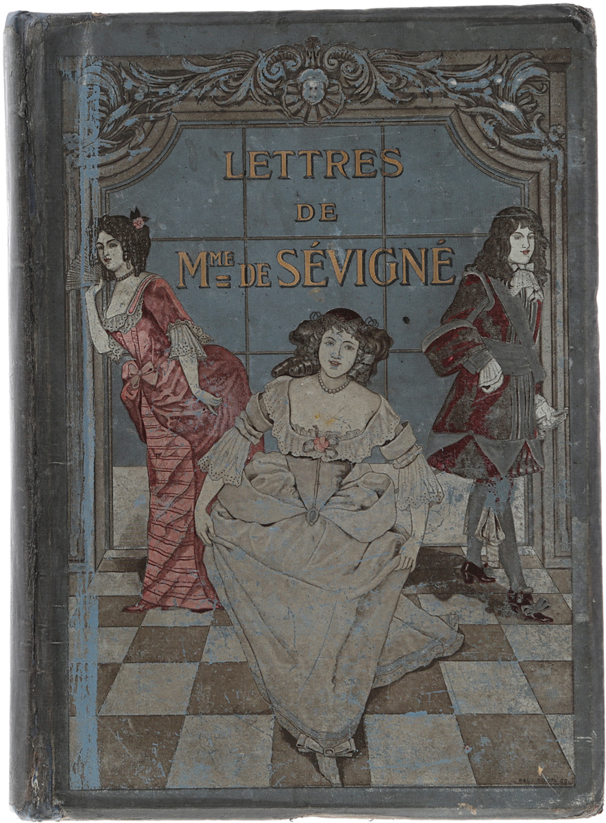 Lettres de Madame de Sevigne1074038 Lettres de Madame de Sevigne1074038Париж, начало XX века. Издательство Librairie Filix Juven.Иллюстрированное издание в тексте и на отдельных листах.Типографский переплет.Сохранность хорошая.Пожалуй, самым знаменитым за всю историю французской литературы произведением эпистолярного жанра являются Письма мадам де Севинье. После смерти мужа, убитого на дуэли, молодая маркиза посвятила себя воспитанию детей. А когда любимая дочь отправилась вслед за мужем на юг Франции, в Прованс, мать, не в силах смириться с разлукой, принялась писать ей длинные письма, рассказывая обо всем, что происходило в Париже: о политических процессах, придворных интригах, театральных премьерах, о дорожных тяготах, последних модах и прическах. Не случайно на этих страницах мелькают королевские фаворитки и военачальники, аббаты, министры, мушкетеры, философы, куртизанки, Людовик XIV, Фуке и дАртаньян, Нинон де Ланкло и Луиза Лавальер, герцог Ларошфуко, Корнель, Мольер, Лафонтен. Маркиза де Севинье была знакома решительно со всеми!До нас дошло свыше тысячи ее писем, и они до сих пор поражают остроумием, искренностью, непринужденностью. Французский язык под пером мадам де Севинье стал необыкновенно выразительным, живым, изящным и при этом удивительно естественным. Мадам де Севинье - первая во всем своем столетии по эпистолярному стилю, - воскликнул Вольтер, - даже пустячки она излагает с грацией невероятной!Не подлежит вывозу за пределы Российской Федерации.