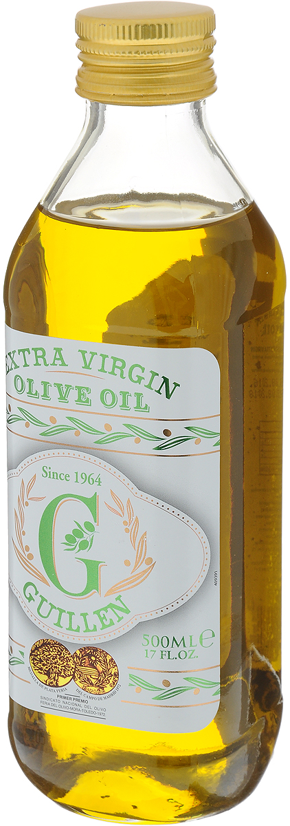 Guillen Extra Virgin масло оливковое, 500 мл32122 Guillen Extra Virgin масло оливковое, 500 мл32122Оливковое масло Guillen Extra Virgin - нерафинированное масло высшего качества первого холодного отжима.