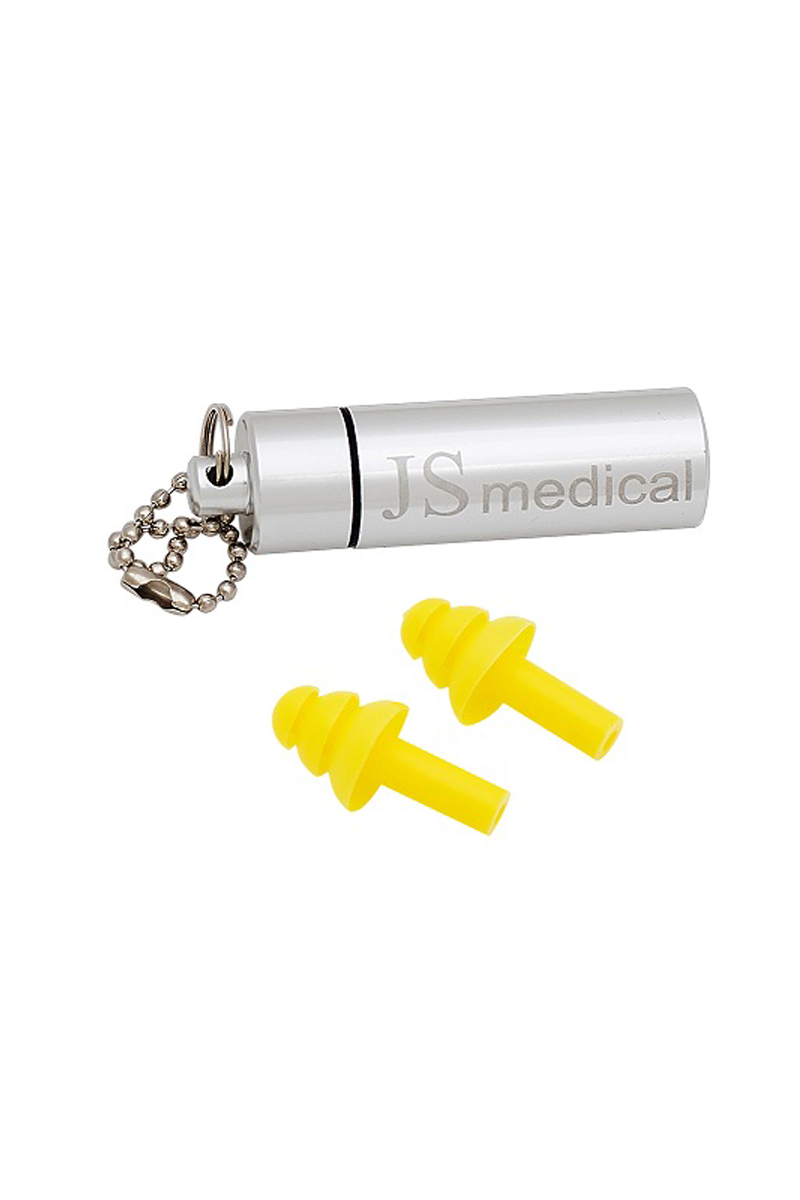 Беруши с металическим футляром для хранения JS Medical, для сна, 1 пара, 1 футляр29 Беруши с металическим футляром для хранения JS Medical, для сна, 1 пара, 1 футляр29Изготовлены из 100% силикона, благодаря этому мягкие и комфортные. Используемый силикон гипоаллергенен. Благодаря своей форме, обеспечивают многоступенчатую защиту от шума и попадания воды.
