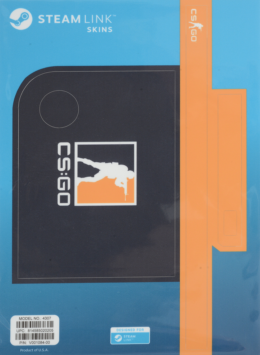 Valve CS:GO, Blue Orange комплект накладок для Steam Link