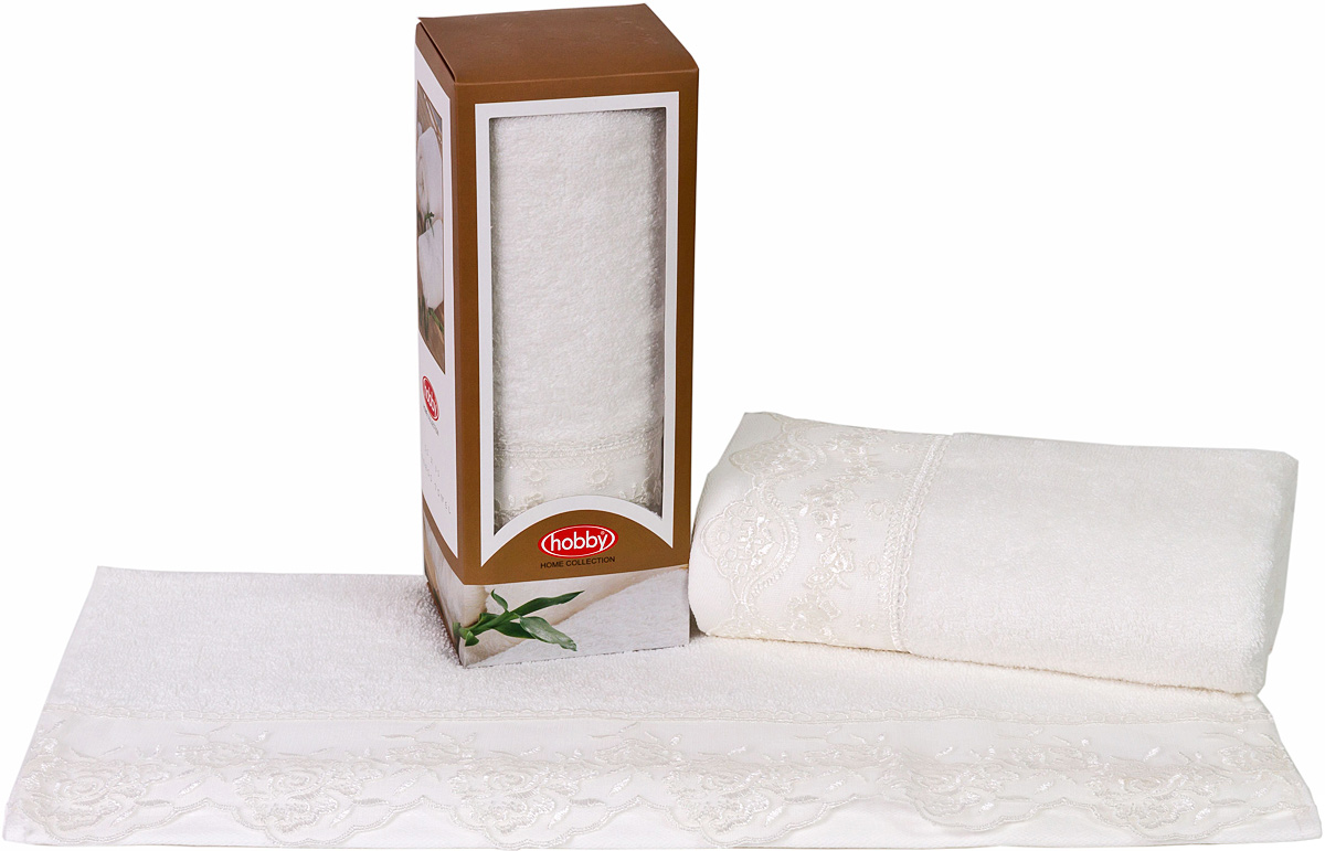 Полотенце махровое Hobby Home Collection Almeda, цвет: кремовый, 50х90 см1501000372 Полотенце махровое Hobby Home Collection Almeda, цвет: кремовый, 50х90 см1501000372Полотенца марки Хобби уникальны и разрабатываются эксклюзивно для данной марки. При создании коллекции используются самые высокотехнологичные ткацкие приемы. Дизайнеры марки украшают вещи изысканным декором. Коллекция линии соответствует актуальным тенденциям, диктуемым мировыми подиумами и модой в области домашнего текстиля.