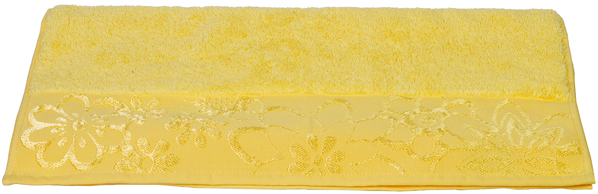 Полотенце Hobby Home Collection Dora, цвет: желтый, 50 х 90 см1501000436 Полотенце Hobby Home Collection Dora, цвет: желтый, 50 х 90 см1501000436Полотенце Hobby Home Collection Dora выполнено из 100% хлопка. Изделие отлично впитывает влагу, быстро сохнет, сохраняет яркость цвета и не теряет форму даже после многократных стирок. Такое полотенце очень практично и неприхотливо в уходе. А простой, но стильный дизайн полотенца позволит ему вписаться даже в классический интерьер ванной комнаты.