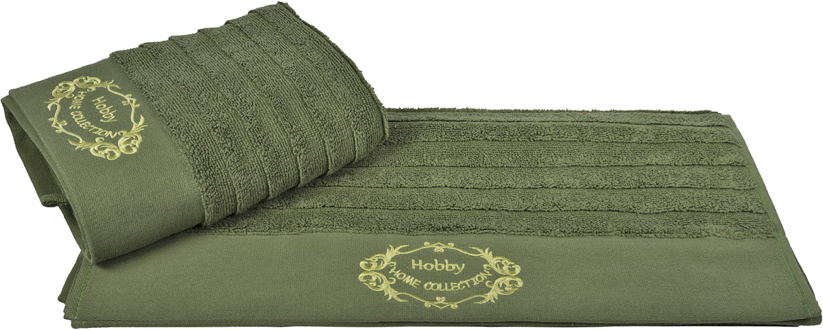 Полотенце Hobby Home Collection Zafira, цвет: оливковый, 50 х 90 см1607000109 Полотенце Hobby Home Collection Zafira, цвет: оливковый, 50 х 90 см1607000109Полотенце Hobby Home Collection Zafira выполнено из 100% хлопка. Изделие отлично впитывает влагу, быстро сохнет, сохраняет яркость цвета и не теряет форму даже после многократных стирок. Такое полотенце очень практично и неприхотливо в уходе. А простой, но стильный дизайн полотенца позволит ему вписаться даже в классический интерьер ванной комнаты.