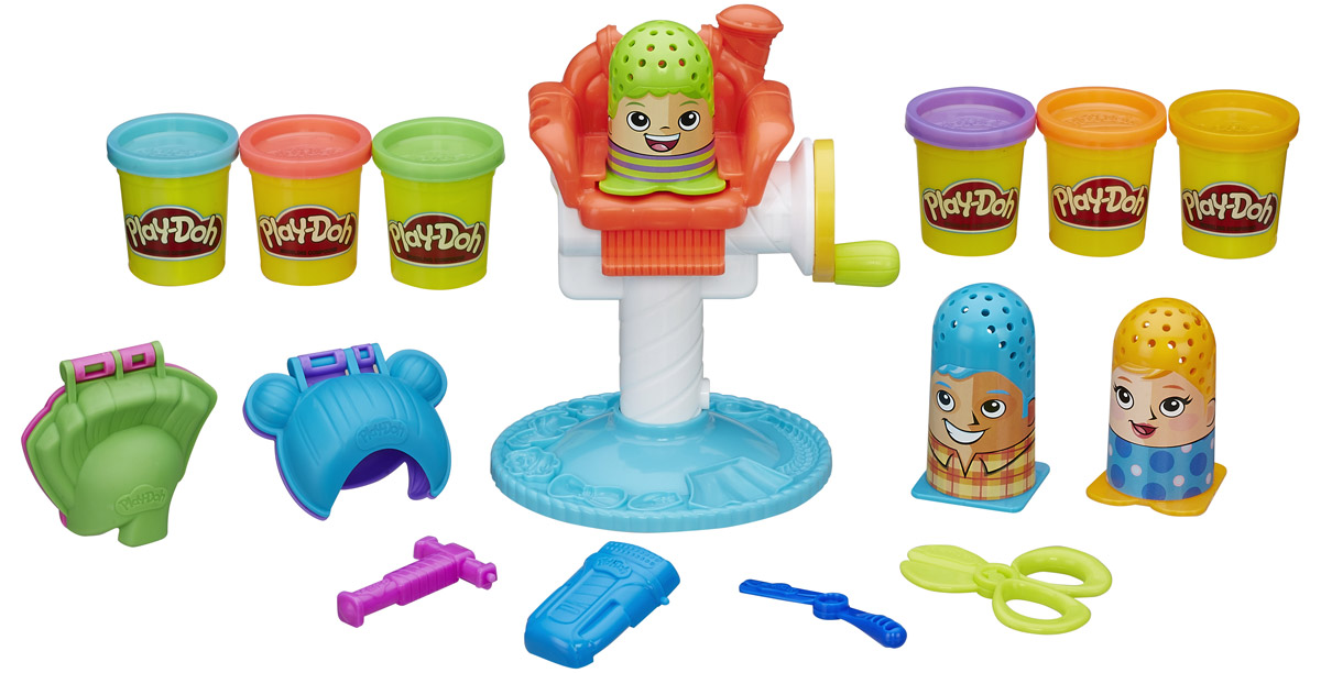 Play-Doh Набор для лепки Сумасшедшие прически