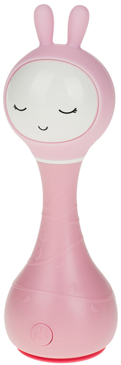 Alilo Интерактивная игрушка-ночник Зайка R1 цвет розовый