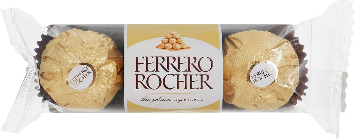 Ferrero Rocher конфеты из молочного шоколада с начинкой из крема и лесного ореха, 37,5 г77116595/77099225/77094095 Ferrero Rocher конфеты из молочного шоколада с начинкой из крема и лесного ореха, 37,5 г77116595/77099225/77094095Ferrero Rocher - это отборный цельный лесной орех в окружении молочного шоколада и нежного орехового крема, заключенные в хрустящую вафельную оболочку, покрытую шоколадно-ореховой крошкой.Уважаемые клиенты! Обращаем ваше внимание, что полный перечень состава продукта представлен на дополнительном изображении.Упаковка может иметь несколько видов дизайна. Поставка осуществляется в зависимости от наличия на складе.