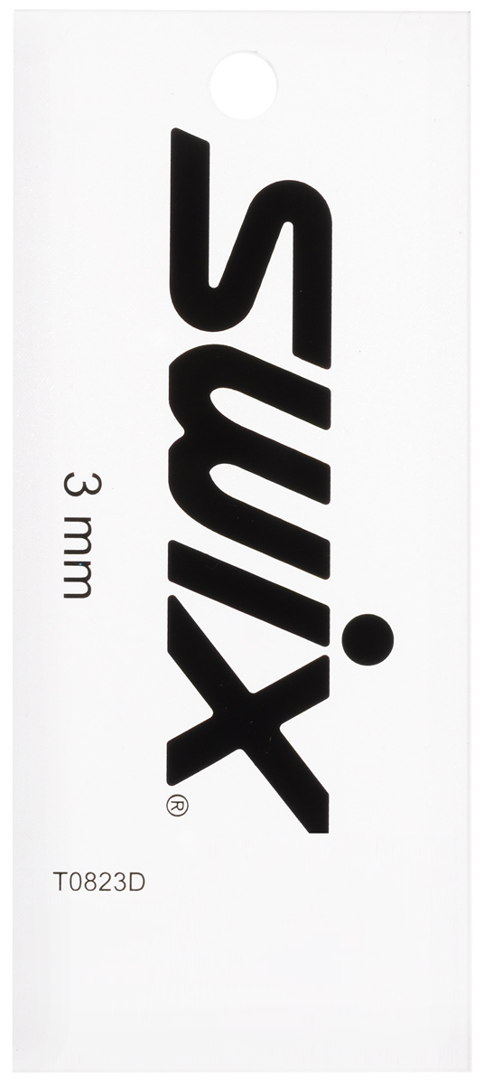 Скребок Swix, 12,8 х 5,5 х 0,3 смT0823D Скребок Swix, 12,8 х 5,5 х 0,3 смT0823DСкребок Swix выполнен из оргстекла (пластик). Применяется для обработки и подготовки беговых лыж. Отлично снимает парафины с лыж. Толщина скребка: 3 мм.