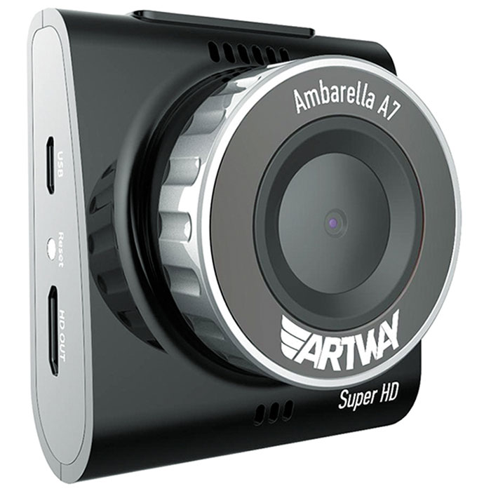 Artway AV-711, Black видеорегистратор4620019036041 Artway AV-711, Black видеорегистратор4620019036041Автомобильный видеорегистратор Artway AV-711 станет прекрасным помощником любого водителя в пути.Высочайшее качество записи видеорегистратора в полтора раза лучше популярного Full HD, позволяет добиться максимально качественной картинки и в дневное, и в ночное время: вы сможете рассмотреть не только номерные знаки, но и мельчайшие действия водителя, а также обстоятельства происшествия.Видео такого высокого качество позволит вам доказать свою невиновность в случае судебных разбирательств.Функция HDR обеспечивает особый режим съёмки, при котором камера одновременно делает три кадра с разной выдержкой. Дальше происходит совмещение этих трёх кадров в один. Получающийся кадр обладает положительными сторонами каждого из трёх исходных и в то же время лишён их недостатков.Многослойная оптическая система из 7-ми стеклянных линз пропускает света больше, чем пластиковые линзы, что позволяет получить болееяркую и четкую картинку даже при плохом освещении. Более того, со временем стекло не помутнеет и не пожелтеет, в отличии от пластика.Высокопроизводительный процессор последнего поколения, позволяет оборудованию быстро откликаться на команды пользователя, переключаться между режимами и доставлять удовольствие от вождения, не отвлекая и не раздражая водителя.Режим парковки обеспечивает включение автоматической записи в случае происшествия во время стоянки автомобиля. Датчики удара G-сенсор, встроенные в видеорегистратор, включают камеру в момент произведения каких-либо действий вокруг машины (удар, столкновение). На выходе вы получаете четкую запись происходящего и зафиксированные номер автомобиля и лицо виновника.На каком расстоянии вы хотели бы получать предупреждение от радар-детектора о приближении к точке контроля скорости? Встроенная функция OCL позволит водителю выбрать оптимальное значение в диапазоне:400 / 600 / 800 / 1000 / 1500 м.Видеорегистратор записывает короткие видеоролики, длительностью 1, 2, 3 или 5 минут на карту памяти. В зависимости от объема, карты памяти будет заполнена через 5 -10 часов. Чтобы не стирать старые файлы вручную, процессор видеорегистратора сам будет стирать самые старые по дате и времени файлы, заменяя их новыми. Выбрать длительность видеоролика — 1, 2, 3 или 5 минут — можно самостоятельно, зайдя в настройки меню.Штамп даты и времени в кадре. Это позволяет установить дату и время в файле видеозаписи, а также добавить номер своего автомобиля. Наличие этой информации может быть актуальным при судебном разбирательстве и стать частью доказательной базы истца.