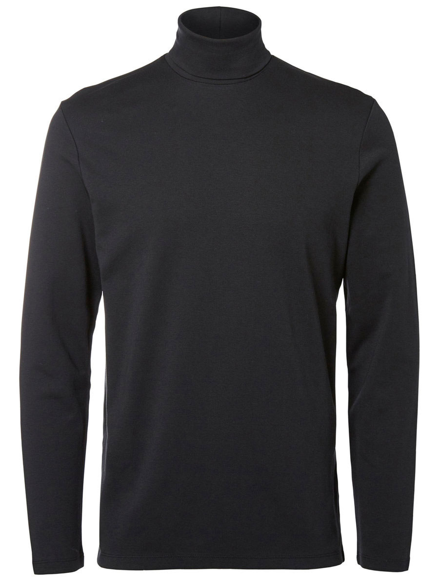 Водолазка мужская Selected Homme Identity, цвет: черный. 16052854. Размер L (48)16052854_Jet Black Водолазка мужская Selected Homme Identity, цвет: черный. 16052854. Размер L (48)16052854_Jet BlackМодная мужская водолазка Selected Homme Identity изготовлена из натурального хлопка. Модель с воротником-гольф и длинными рукавами выполнена в лаконичном дизайне.