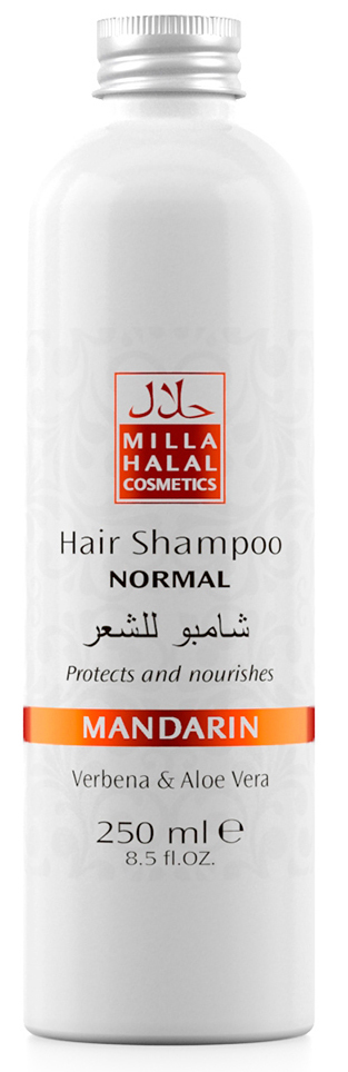 Milla Halal Cosmetics Шампунь для нормальных волос с экстрактами вербены и алоэ вера MILLA MANDARIN, 250МЛ10763 Milla Halal Cosmetics Шампунь для нормальных волос с экстрактами вербены и алоэ вера MILLA MANDARIN, 250МЛ10763100% натуральный продукт. Шампунь быстро и эффективно очищает волосы, стимулирует их рост. Входящий в состав шампуня экстракт листьев и цветов Вербены лекарственной, способствует заживлению ранок кожи головы. Экстракт листьев Алоэ Вера способствует быстрой регенерации клеток кожи.
