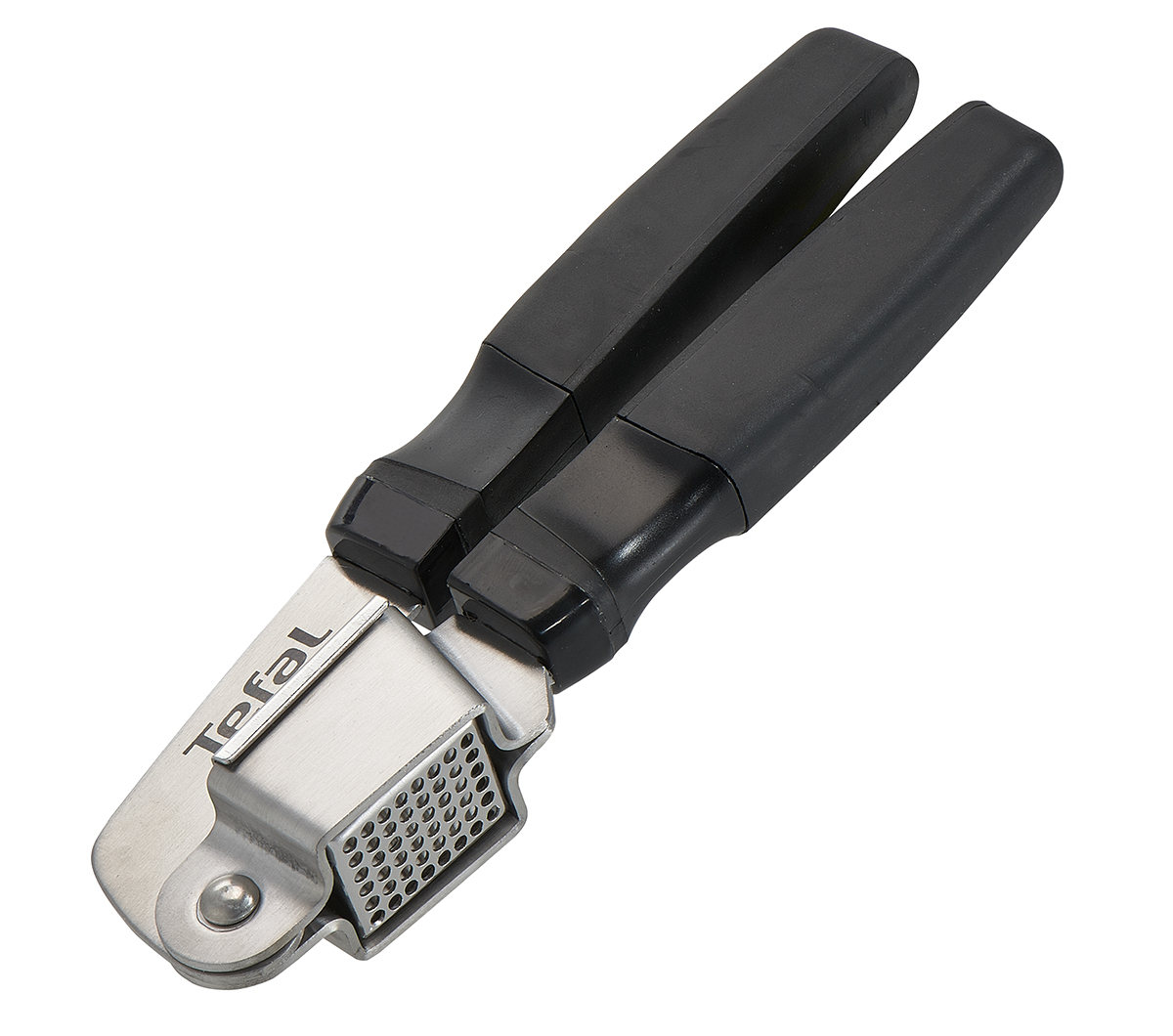 Пресс для чеснока Tefal Comfort Touch. K0690914K0690914 Пресс для чеснока Tefal Comfort Touch. K0690914K0690914Пресс для чеснока Tefal Comfort Touch выполнен из высококачественной полированной нержавеющей стали. Пресс позволит мгновенно измельчить чеснок. Эргономичные ручки с резиновым покрытием не позволят выскользнуть прессу из вашей руки.Пресс для чеснока Tefal Comfort Touch станет достойным дополнением к кухонному инвентарю. Изделие можно мыть в посудомоечной машине.Длина пресса: 18,5 см.