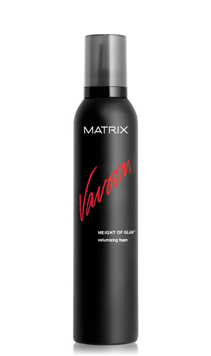 Matrix Vavoom Мусс для объема Height Of Glam, 250 млP0772000 Matrix Vavoom Мусс для объема Height Of Glam, 250 млP0772000Легкий мусс Height Of Glam (Хай Оф Глэм) для создания гламурного объема и блеска волос. Обеспечивает защиту от термовоздействия.