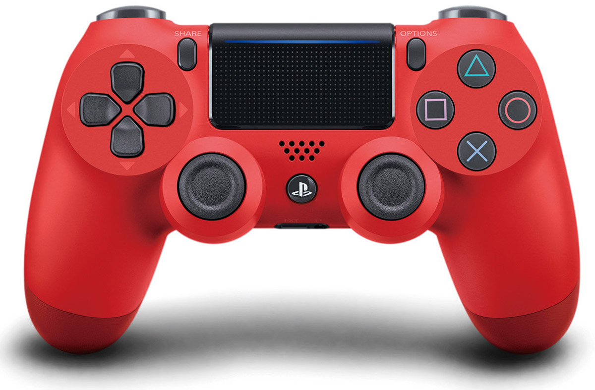 Sony DualShock 4 Cont, Magma Red контроллер для PS4 (CUH-ZCT2E)