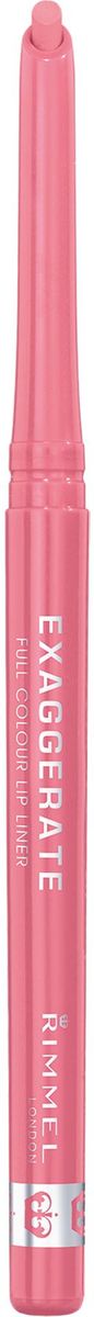 Rimmel Объемный карандаш для губ Exaggerate Re-pack, тон № 101, 0,25 г34788508101 Rimmel Объемный карандаш для губ Exaggerate Re-pack, тон № 101, 0,25 г34788508101Мягкий автоматический карандаш с изящно скошенным кончиком, обеспечивающий губам идеальный цвет и форму